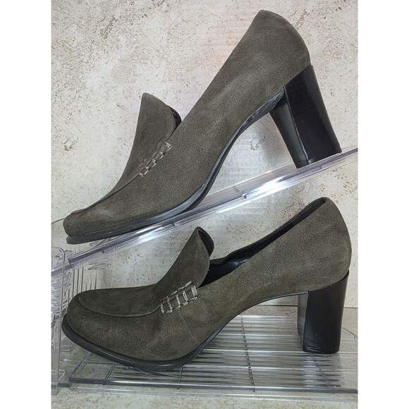 Franko Sarto Suede Pumps Women Sz 6.5M Business Career Going out Casual Loafers - Picture 6 of 9